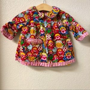 6 month Olly Corduroy Jacket Colorful and unique